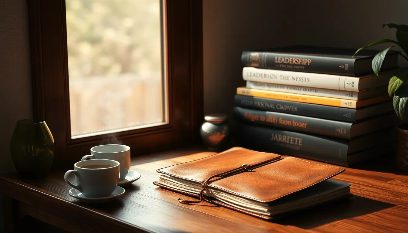 회의실에서 발표하는 비즈니스 리더 이미지