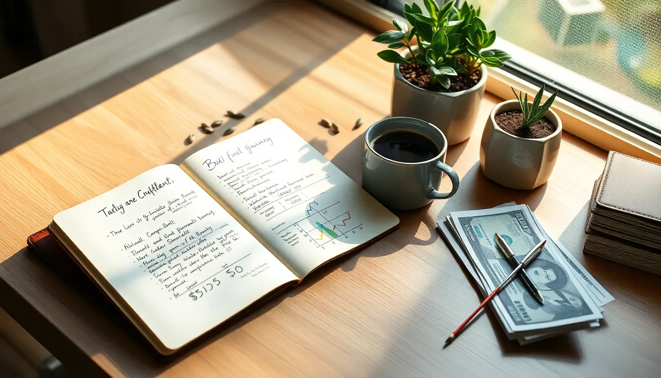 재정 목표를 바라보는 모습