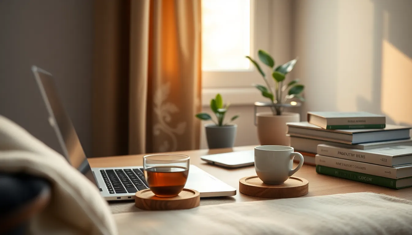 재택근무 중 딥워크에 몰입하는 사람의 모습