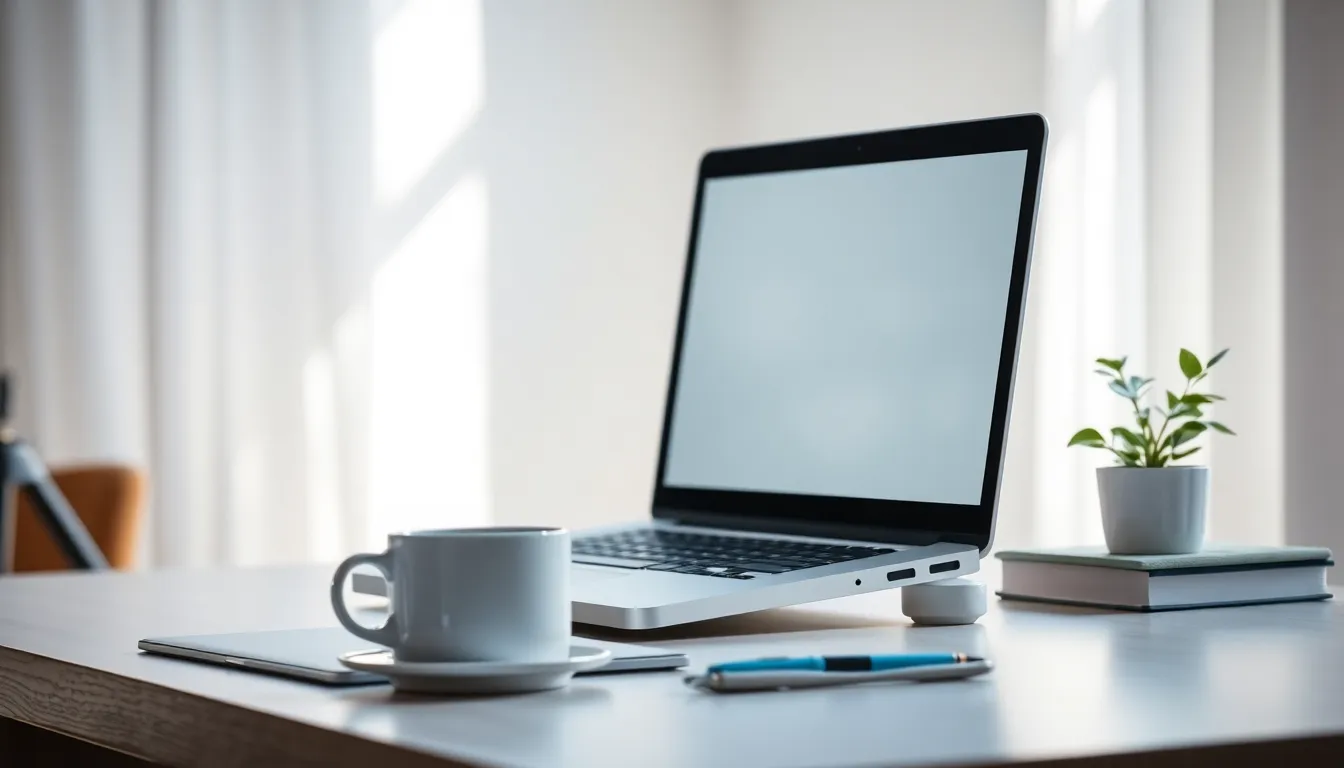 집중해서 업무를 처리하는 사람의 모습