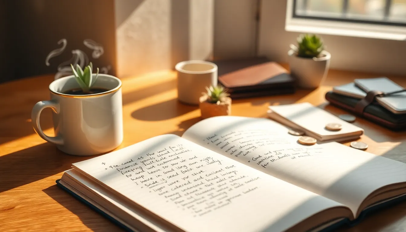 재정적 목표를 향해 나아가는 사람의 모습