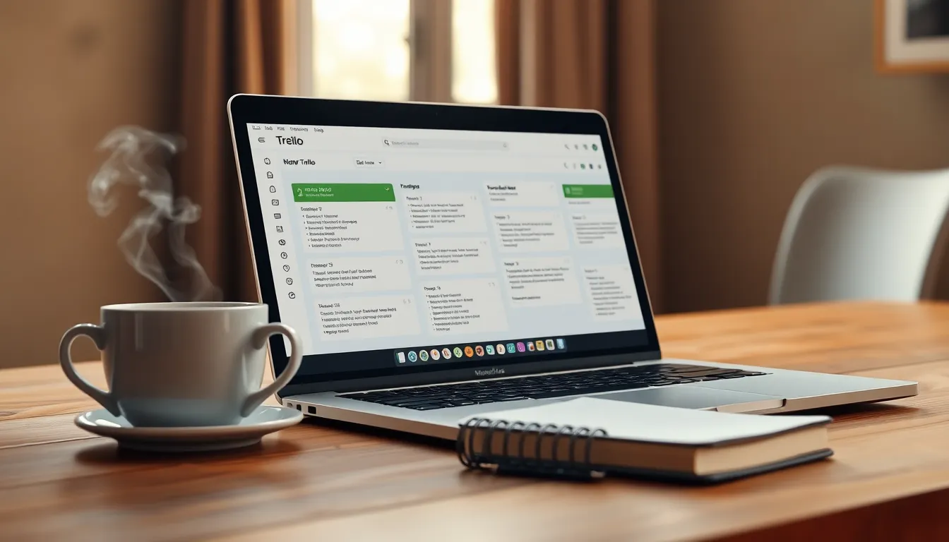 Trello 보드 예시 이미지