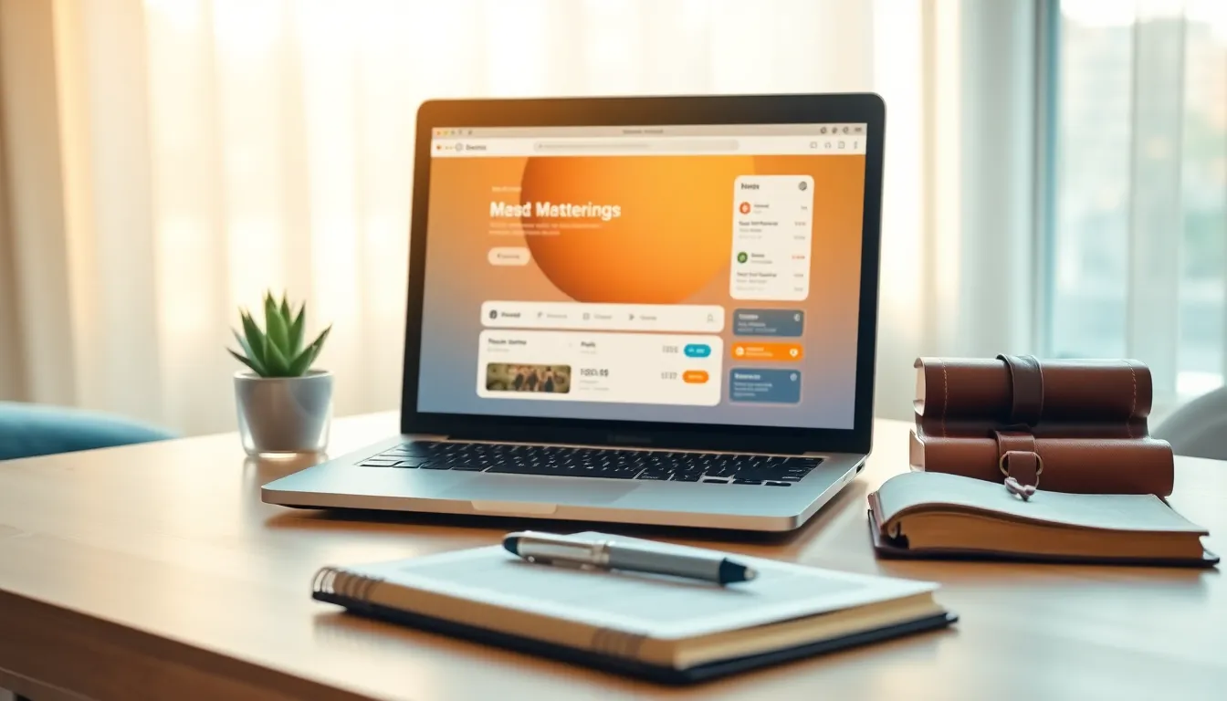 생산성 앱 사용으로 바쁜 일상 속 여유를 찾는 직장인의 모습