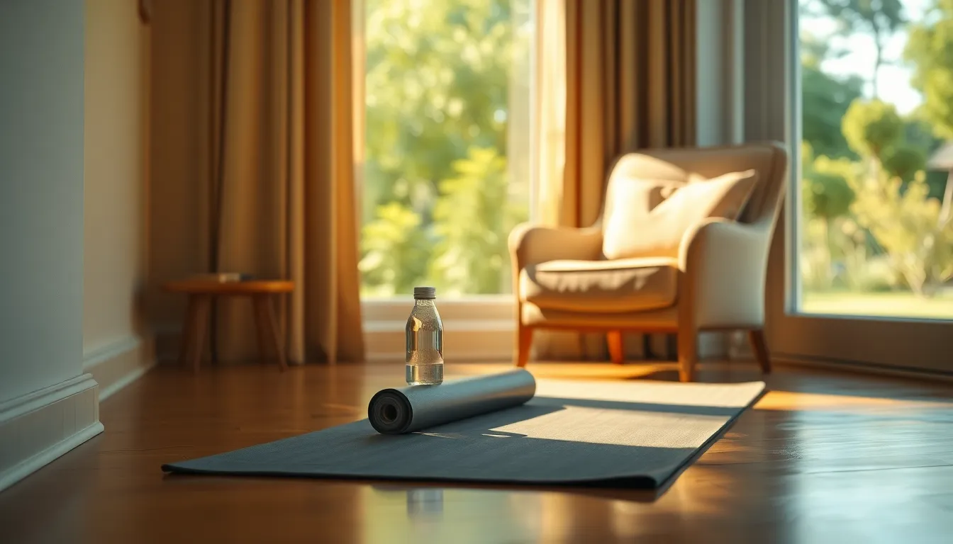 활기찬 아침 운동을 하는 사람