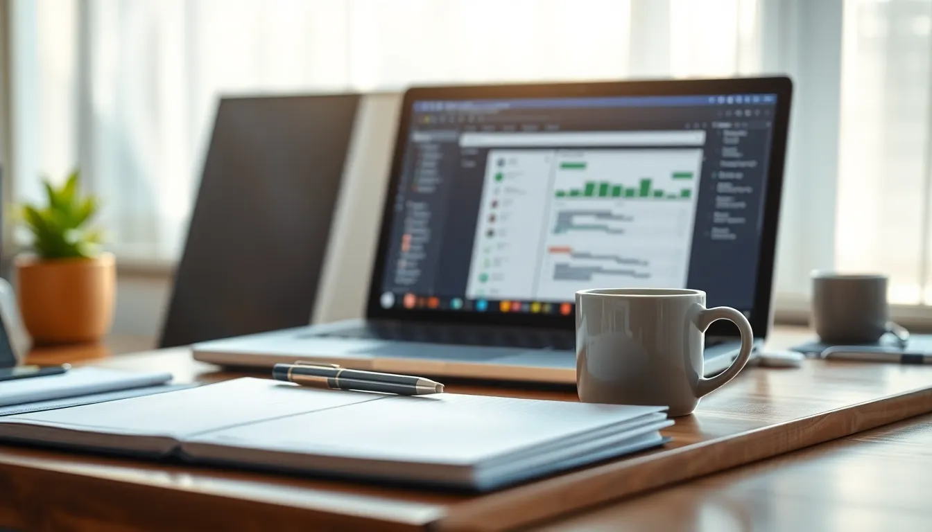 집중해서 업무를 처리하는 모습