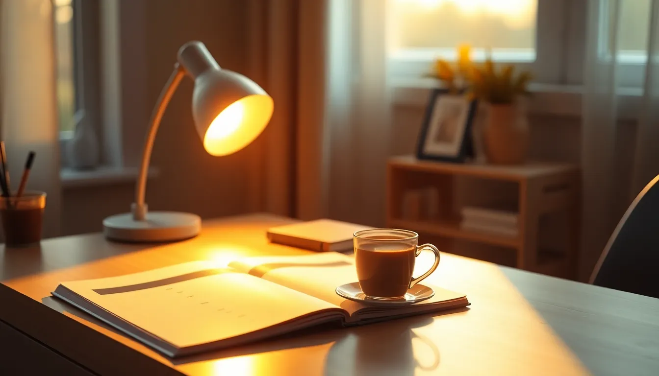 꾸준한 습관을 통해 목표를 달성하는 모습