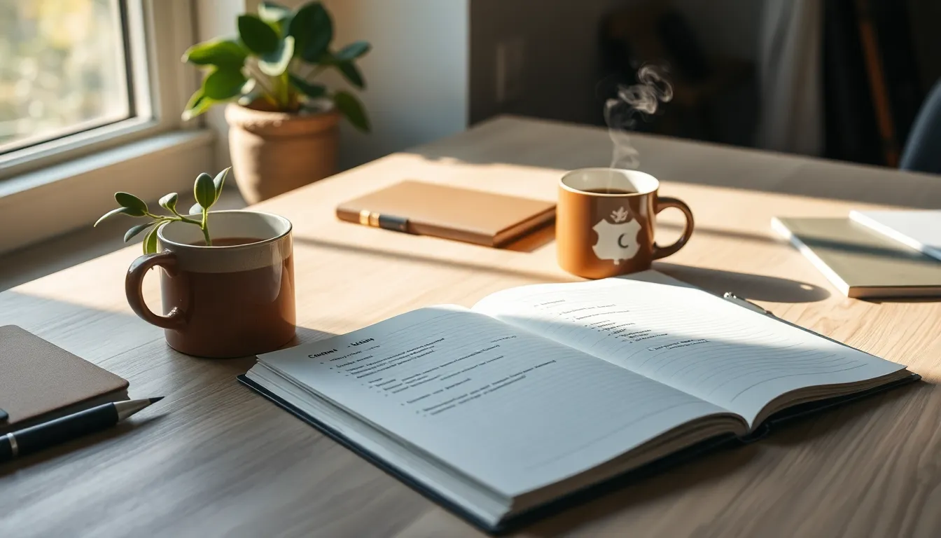 회의 후 업무 정리하는 직장인의 모습