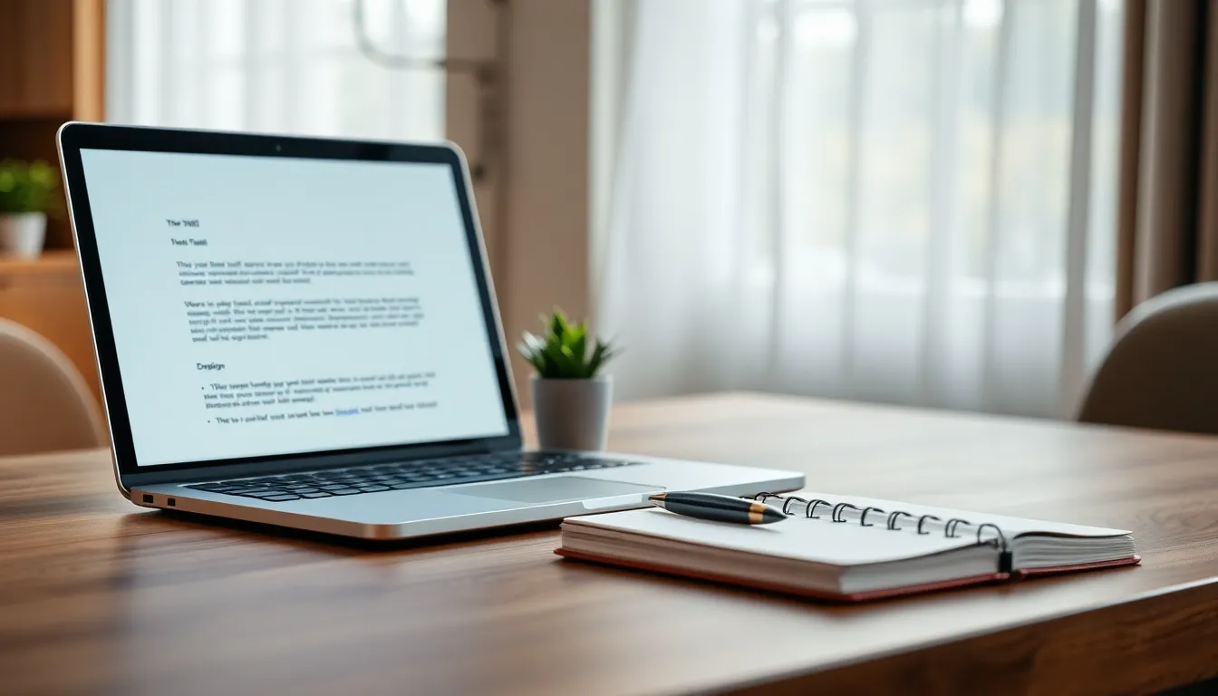 이메일 작성 중인 비즈니스맨의 모습