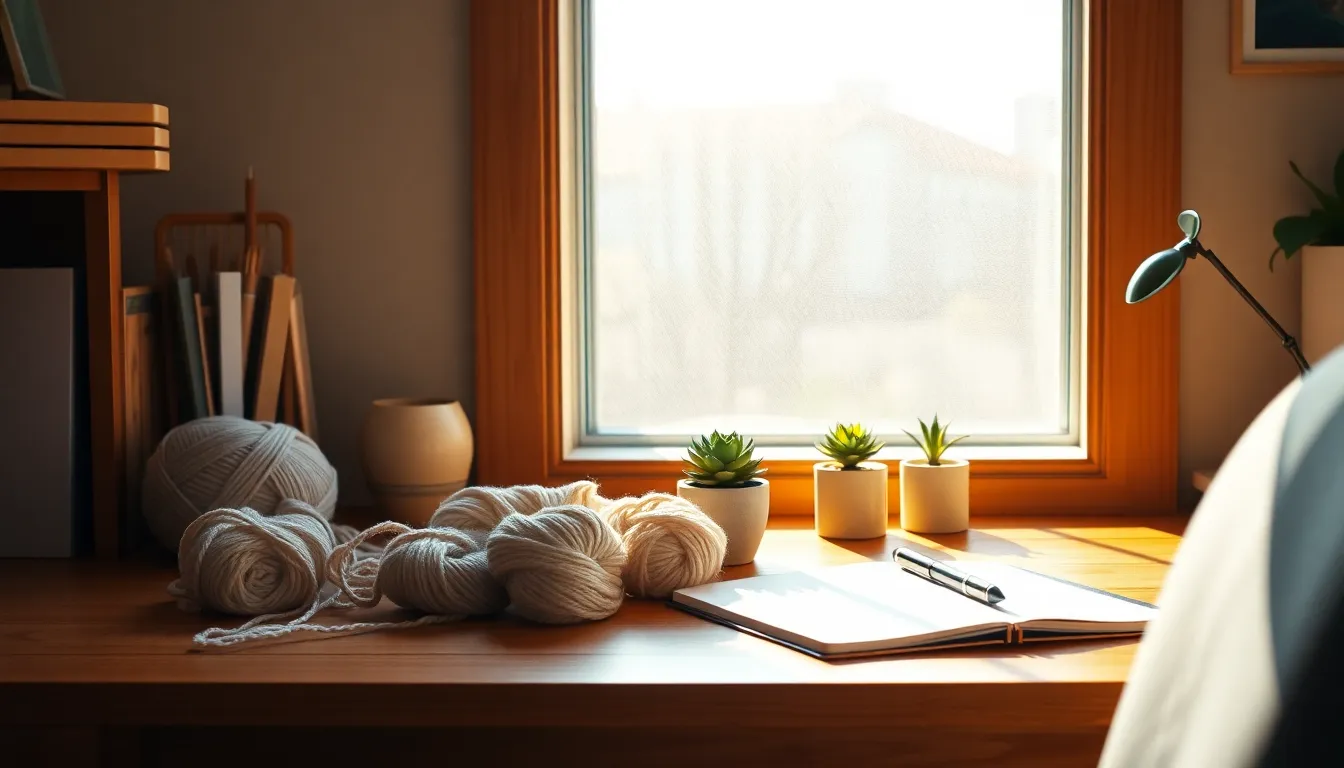 노트북으로 취미 부업 아이디어를 구상하는 사람