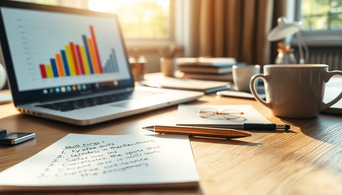 내 이력서 3줄 요약: 성과 수치화 전략 2 성과 수치화를 통해 이력서를 개선하는 직장인 이미지