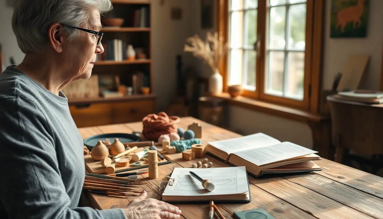 자기계발을 통해 새로운 기술을 배우는 모습