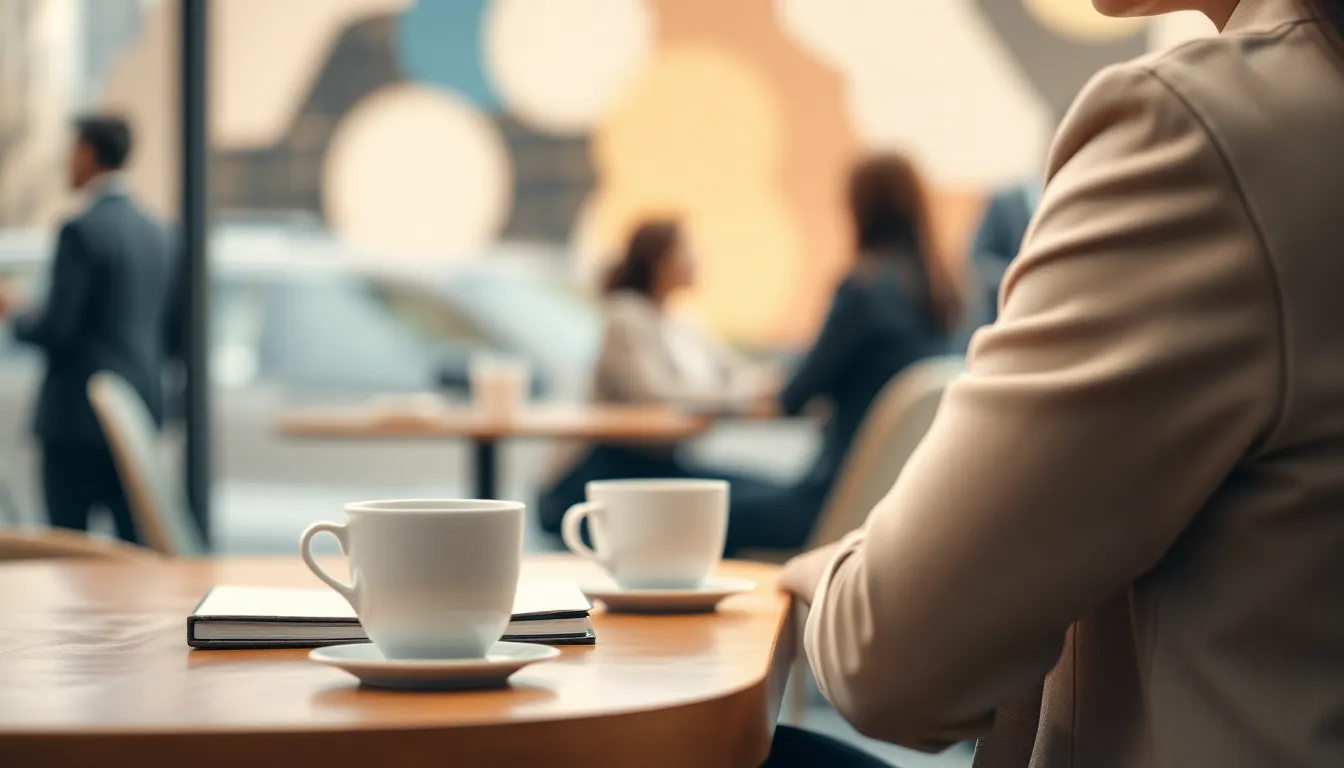 자신감 있는 비언어적 자세를 취하는 직장인