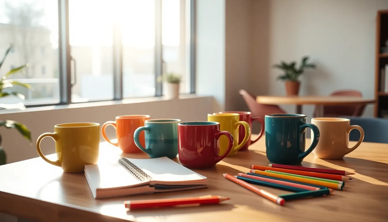 다양한 취향을 가진 팀원들이 함께 웃으며 일하는 모습