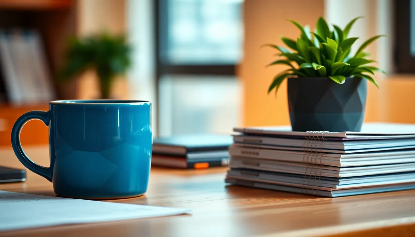 직장인들이 함께 대화하며 고민하는 모습