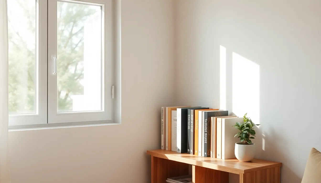 미니멀리즘 정리된 공간