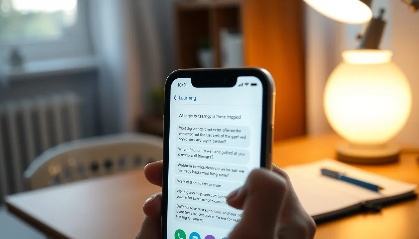 ChatGPT 음성 모드를 활용하여 AI 면접을 준비하는 모습