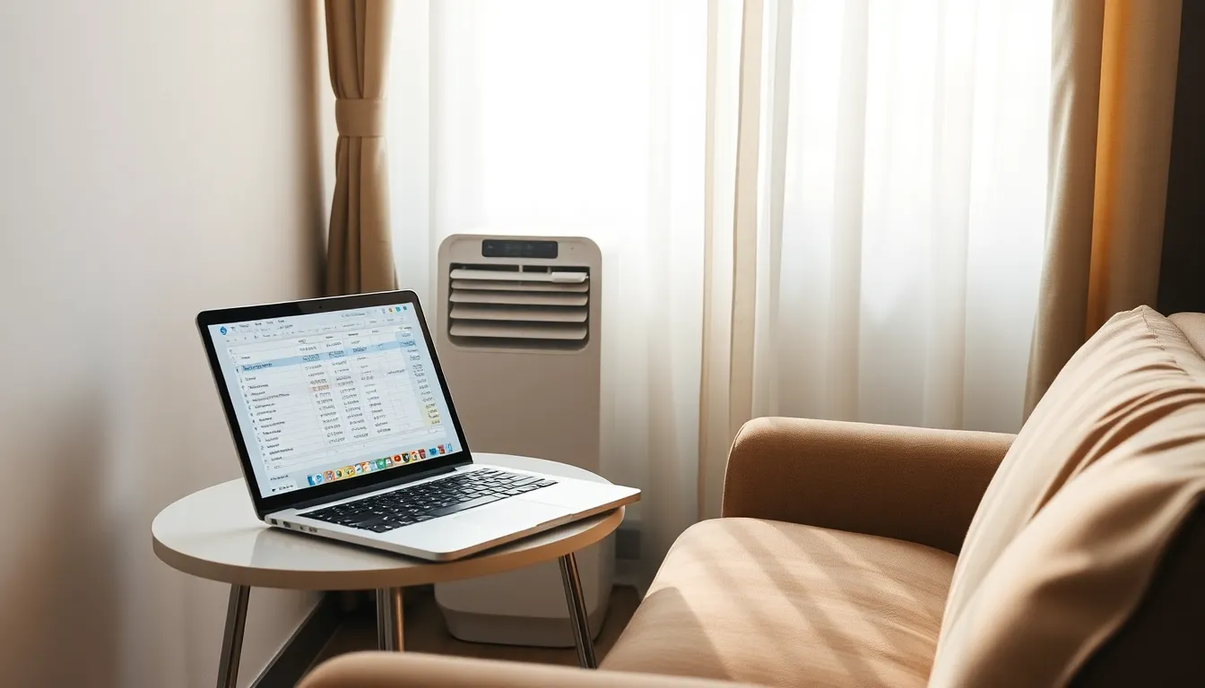 시원한 10평 원룸 에어컨