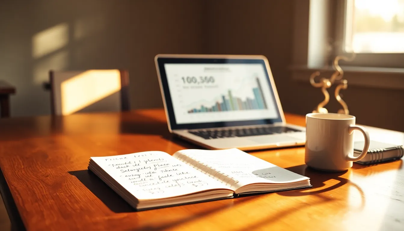 재테크 계획을 세우는 직장인