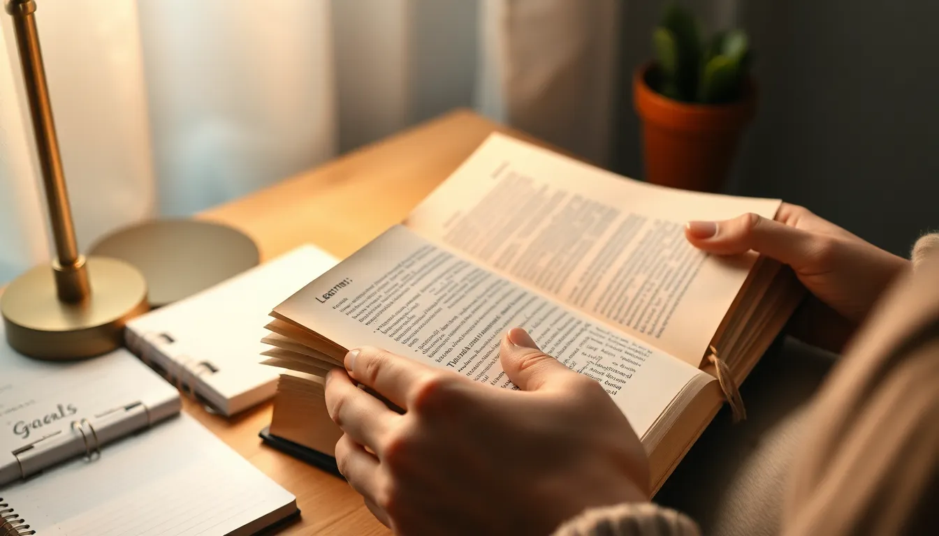 자기계발에 집중하는 30대 직장인의 모습