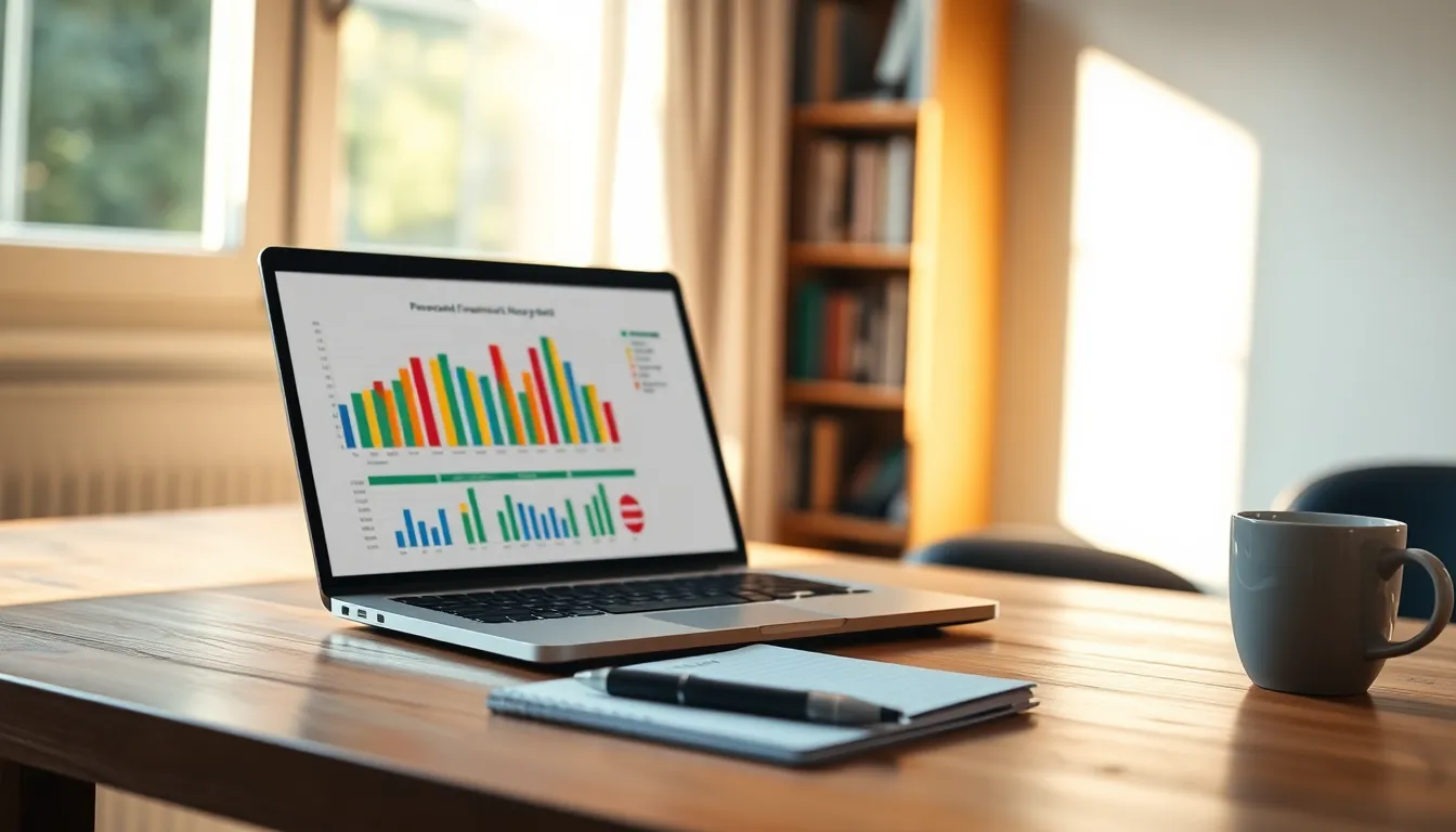 재테크를 위해 열심히 공부하는 30대 직장인의 모습