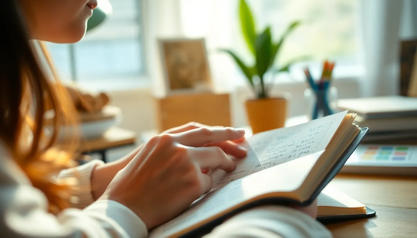 바쁜 30대 직장인이 집중하여 업무를 처리하는 모습