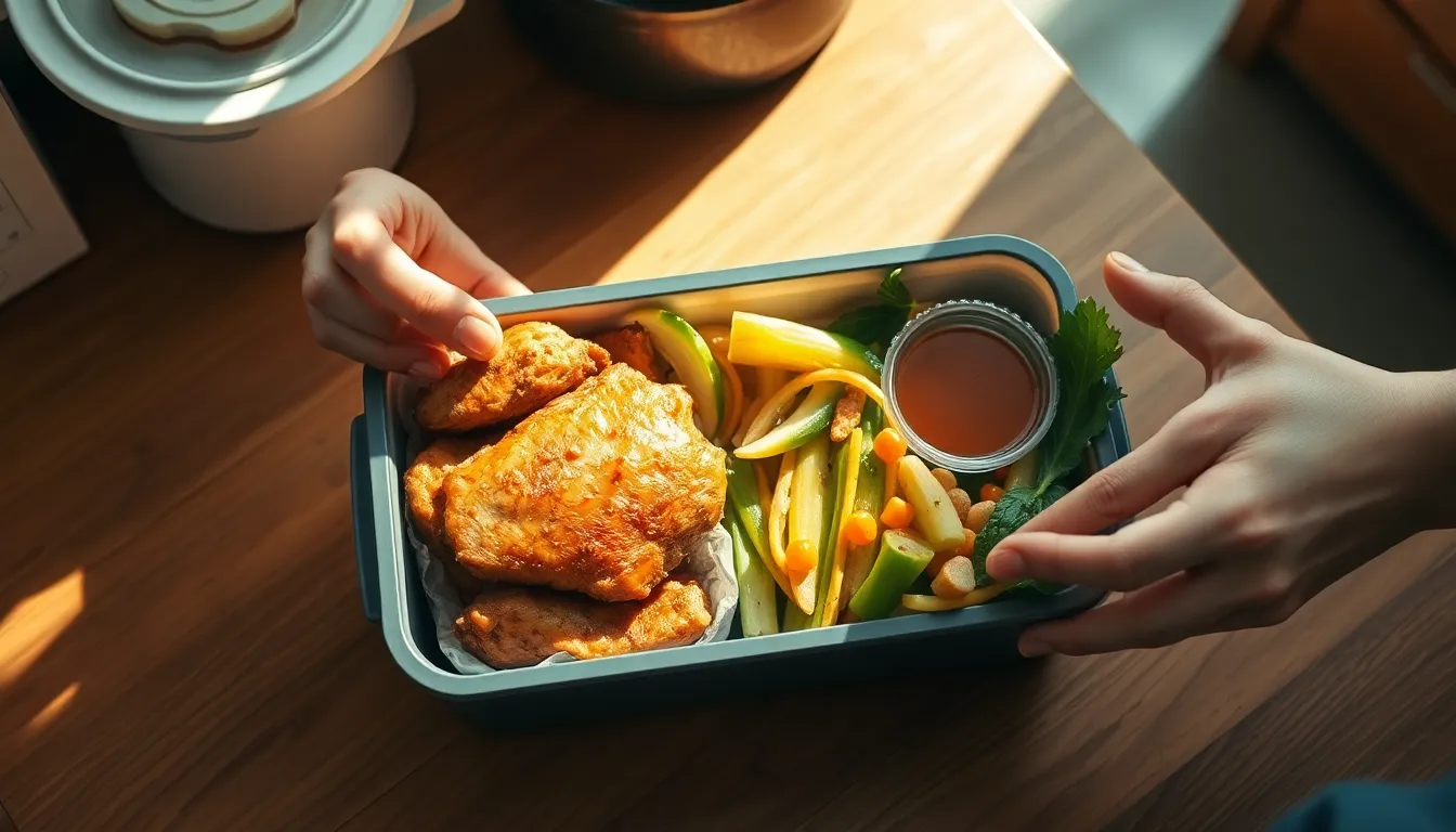 맛있는 도시락 이미지