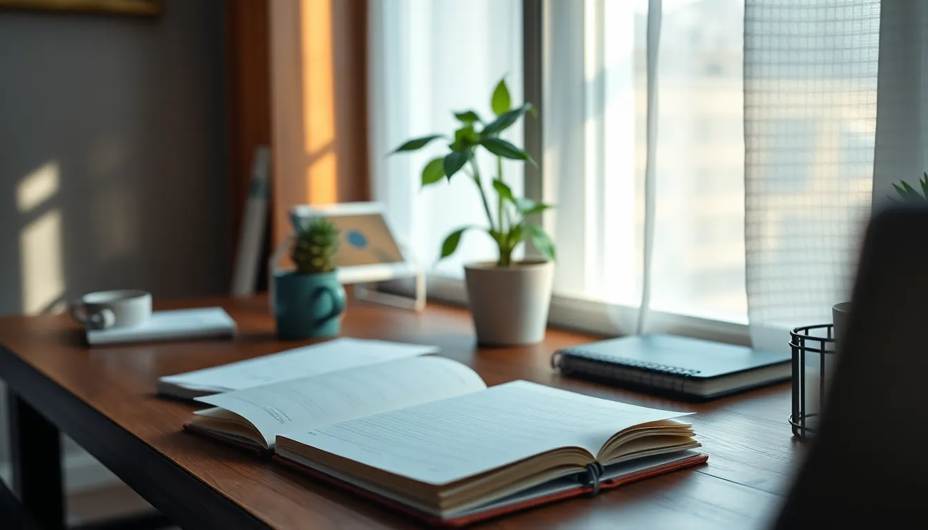 시간 관리를 하는 직장인의 모습