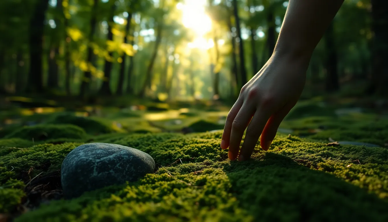 활기찬 운동을 하는 사람의 모습