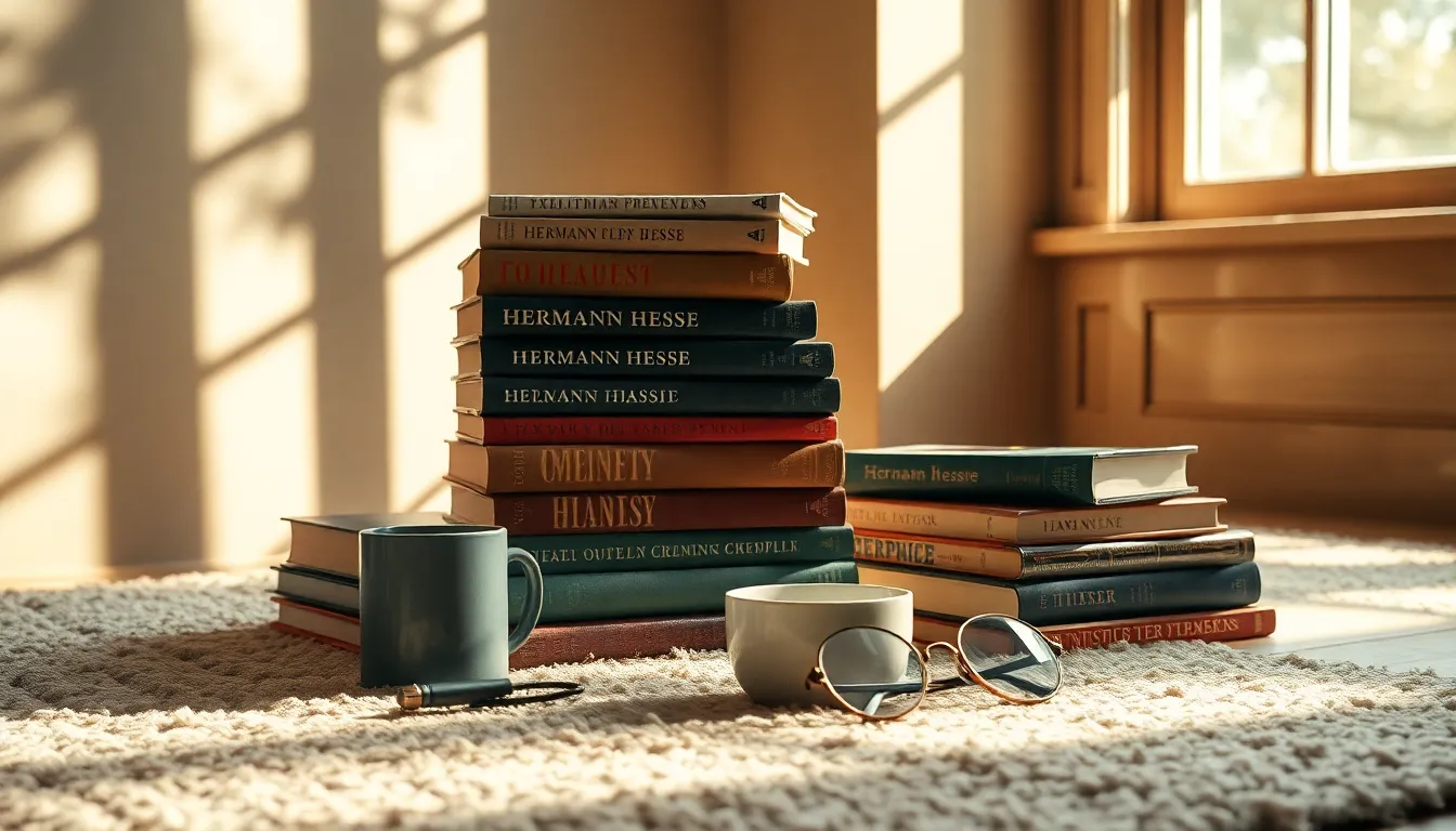 헤르만 헤세 책을 읽는 젊은 사람