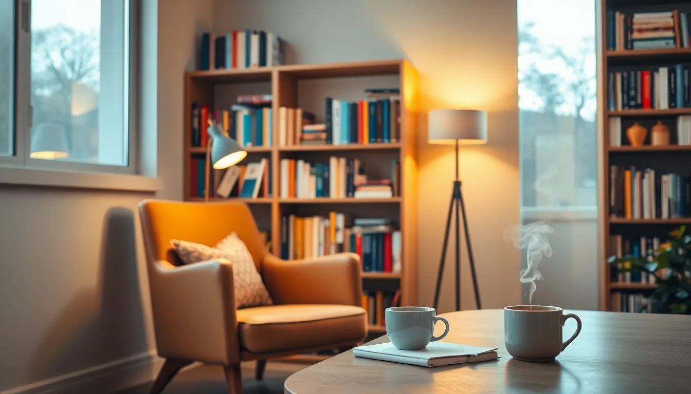 MZ 후배가 먼저 찾는 '느낌 좋은' 선배 되는 법 2 사무실에서 선배와 후배가 함께 웃으며 이야기하는 모습