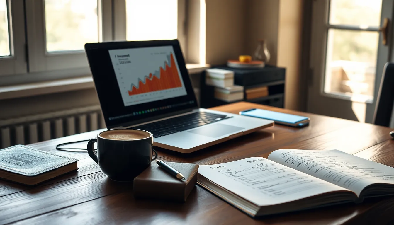 꾸준한 재테크 습관을 보여주는 이미지