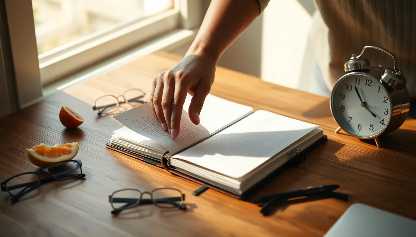 여명과 함께 책을 읽는 모습