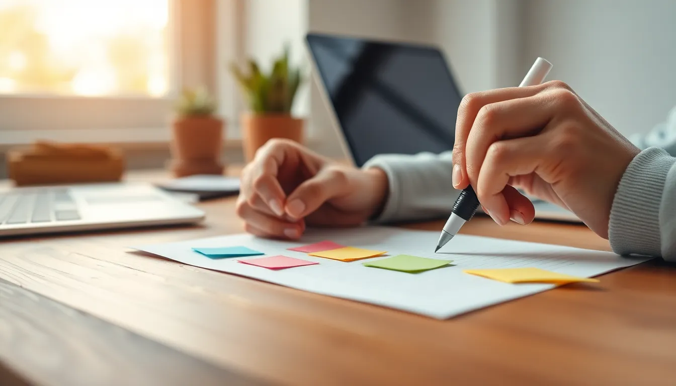 뽀모도로 기법을 활용하는 직장인의 모습